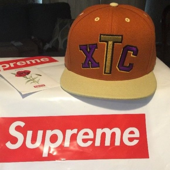 New Supreme Flat Xtc Ecstasy 6panel Cap 